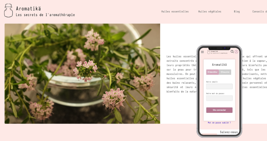 aromatïka image de la home Page